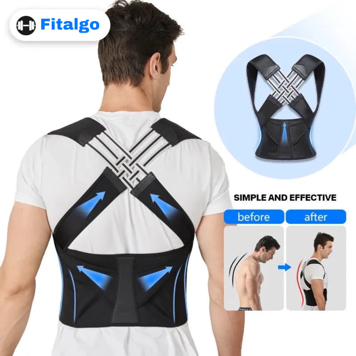 Fitalgo Posture Corrector 3.0