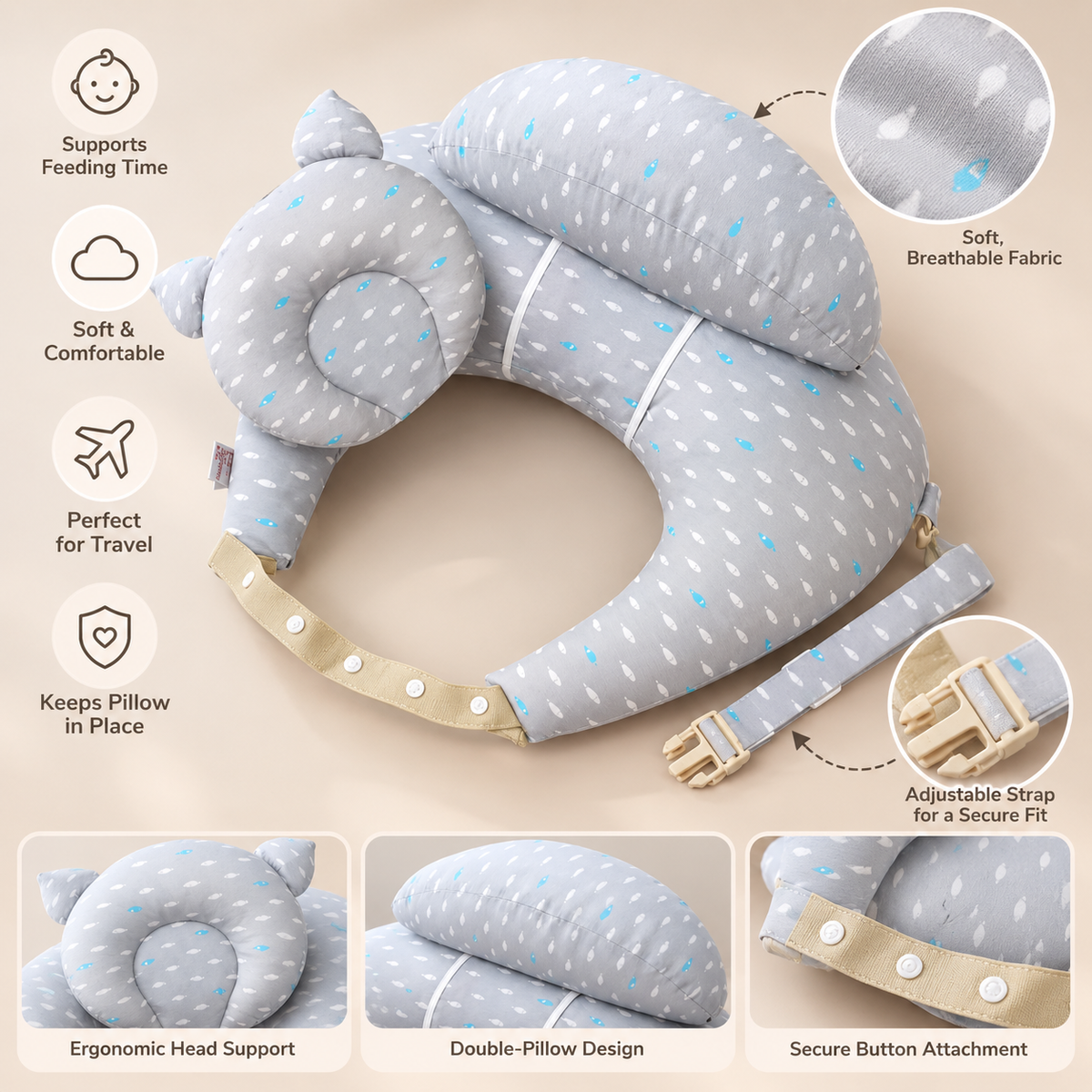 Calmie Mommy Nursing Pillow