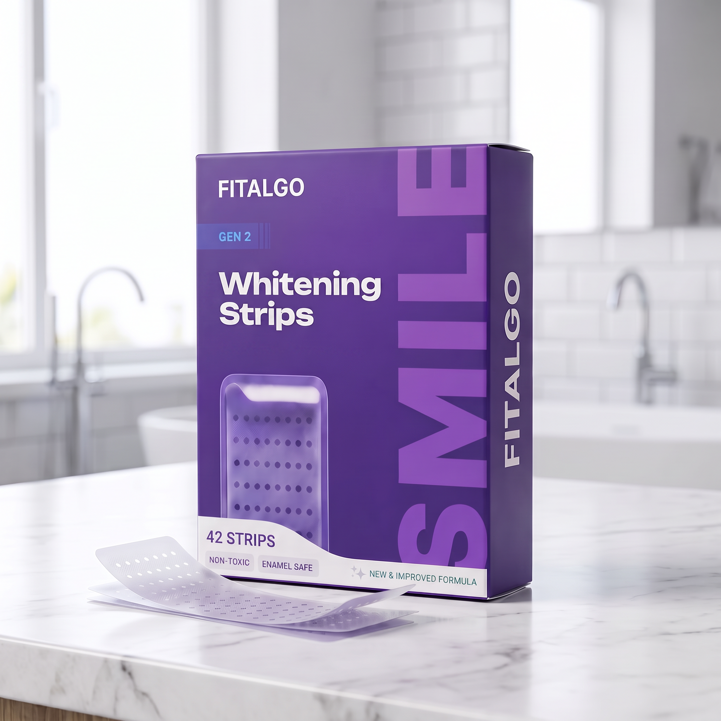 Color-Correct Whitening Strips